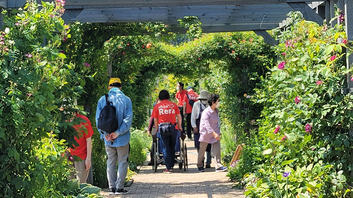 外出支援の様子