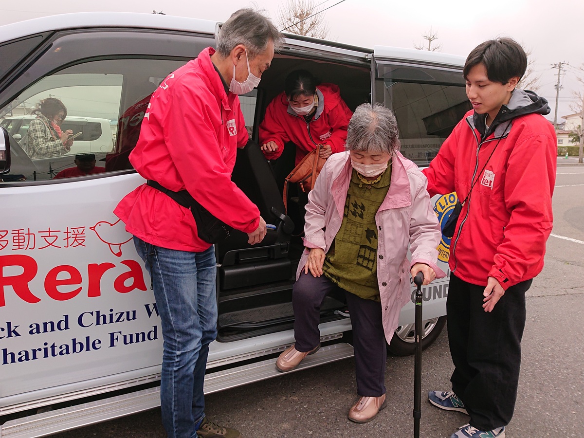 ボランティア活動の様子